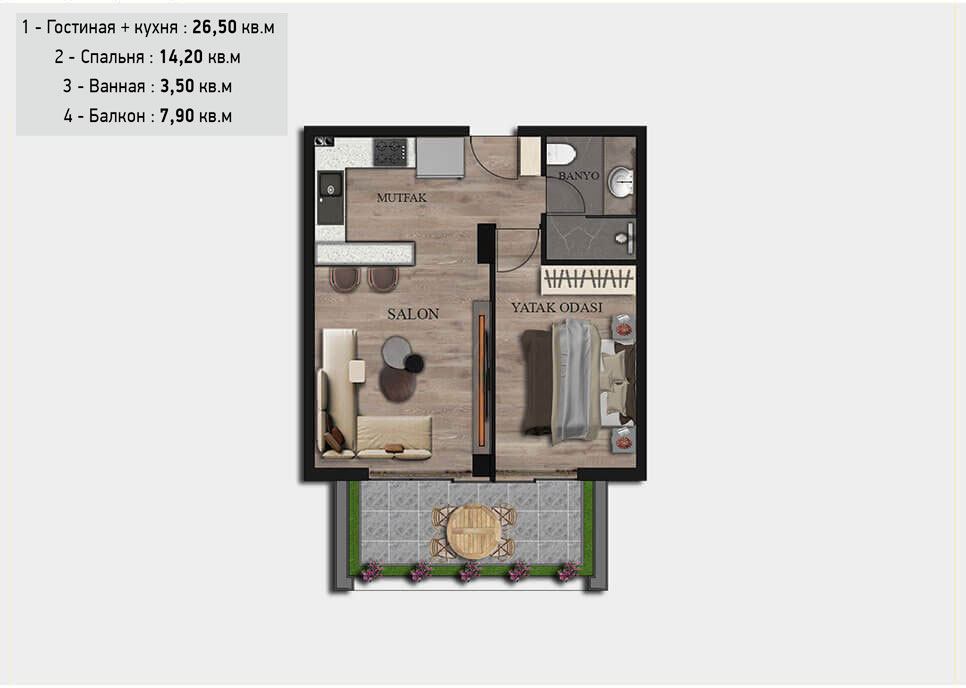 apartment plan